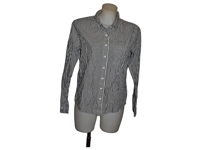 Camicia a righe in cotone Reformation S Multicolore