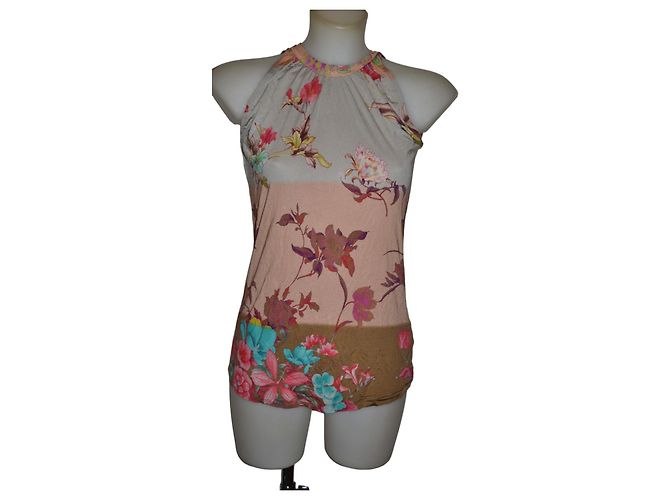 Top Etro estampado em viscose Multicor