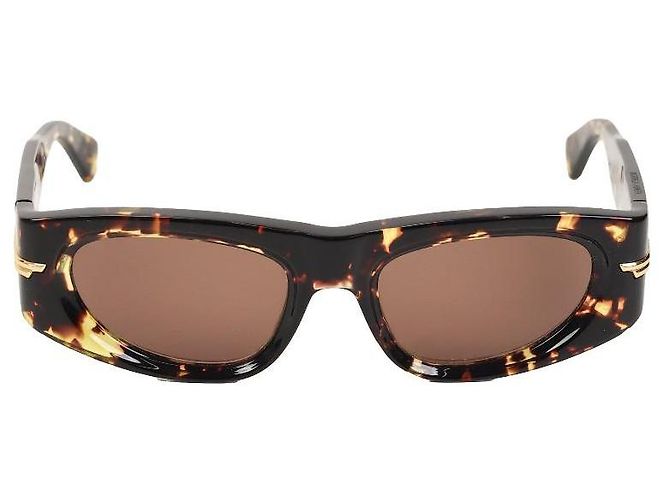 Gafas de sol Bottega Veneta BV1144S 002 marrones Castaño