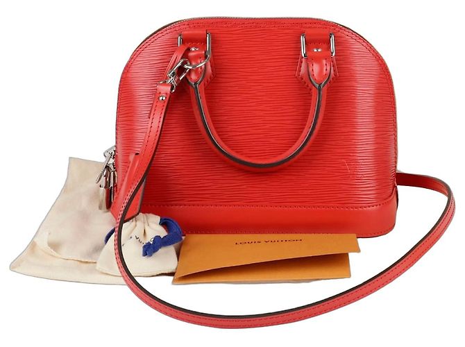 Louis Vuitton Sac à main Alma BB Rouge
