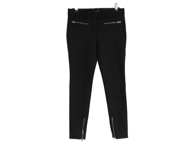 Pantaloni Biker con Zip Chunky Tom Ford Nero