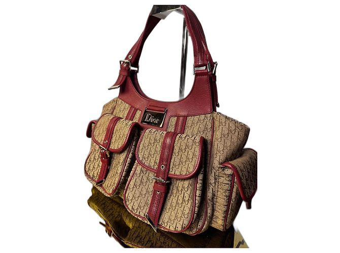 Christian Dior Diorissimo Multipocket Red Sand
