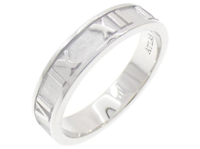 Tiffany & Co Anillo Tiffany Atlas en oro blanco de 18K