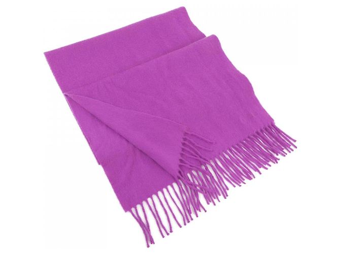 Écharpe en cachemire violet Hermès