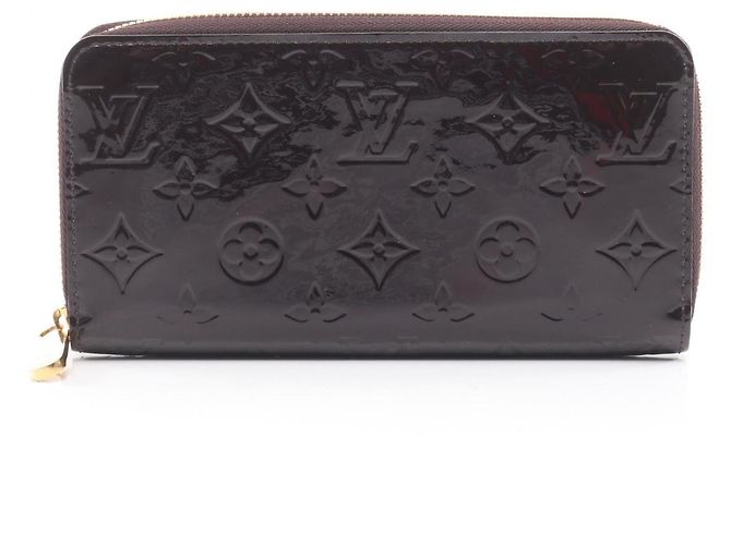 Cartera Zippy Vernis Louis Vuitton Burdeos Púrpura