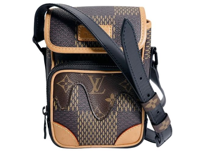 Bolsa Messenger Amazon Louis Vuitton Marrom