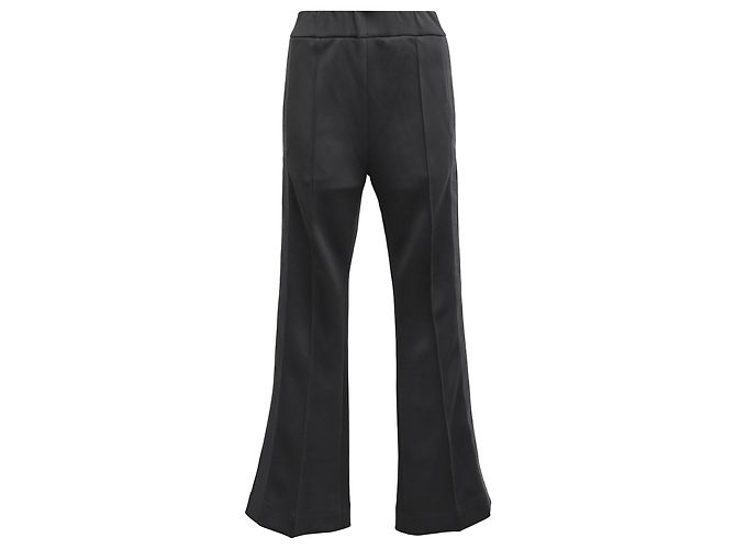 Fendi Side Stripe Pants in Black Polyester