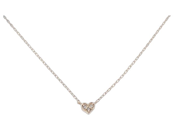 Autre Marque Collar de diamante en oro rosa K10 Vendôme