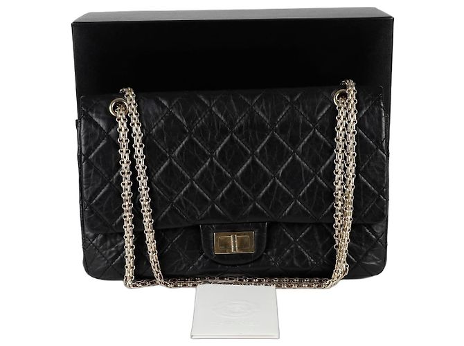 Chanel Borsa a Spalla e a Tracolla Maxi Flap Nero