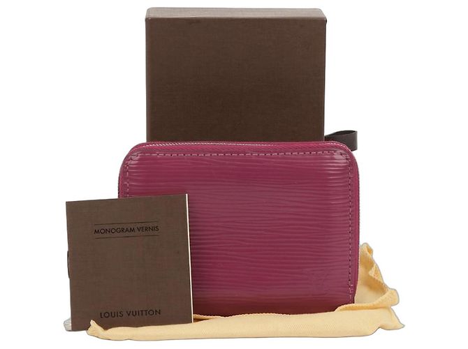 Louis Vuitton Zippy Geldbörse Rot