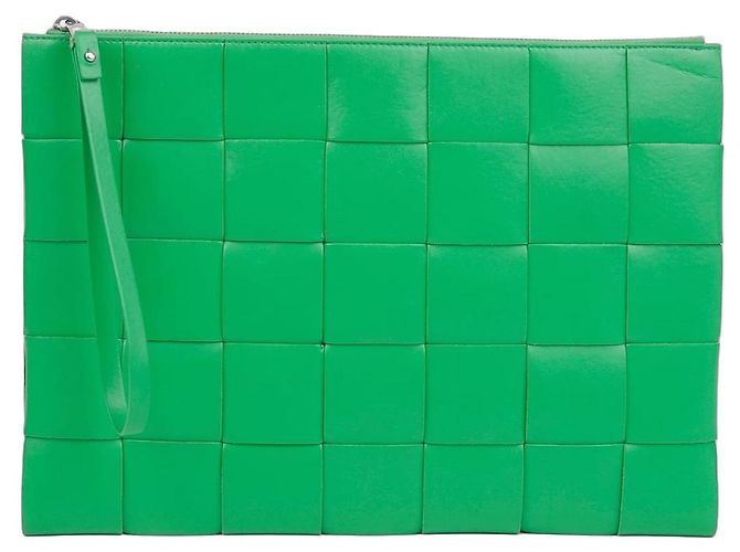 Bottega Veneta Pochette Cassette Large Verde