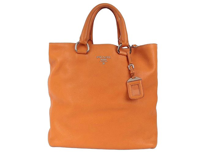 Prada Sac cabas à l'épaule Orange