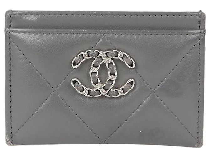Chanel Card Holder Wallet Brown