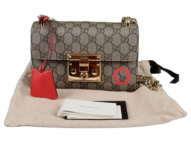 Padlock Gucci Sac à bandoulière LOVE avec cadenas Rouge