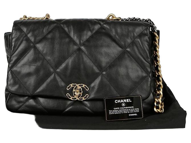 Chanel Maxi borsa a tracolla Nero