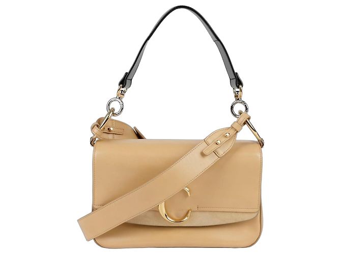 Chloé Bolsa tote dupla e bolsa de ombro Amarelo
