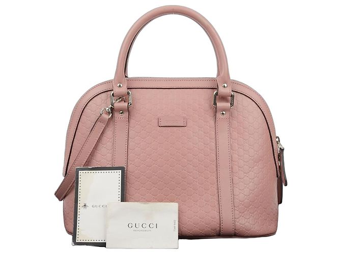 Gucci Sac à main en forme de dôme moyen Rose