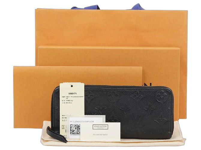 Louis Vuitton Cartera Larga Empreinte Clemence Negro