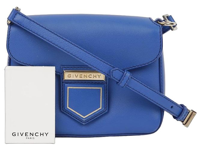 Givenchy Bolsa de ombro cruzada Nobile Mini Azul