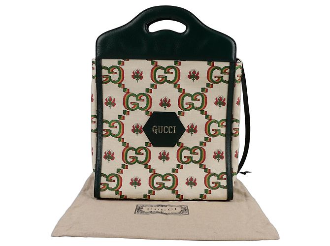 Gucci Bolsa Tote e Shoulder Bag Centennial Medium Verde