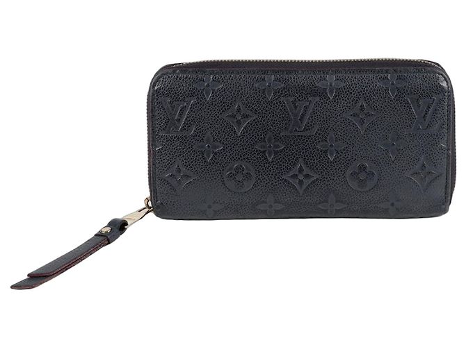 Louis Vuitton empreinte Zippy wallet Blue