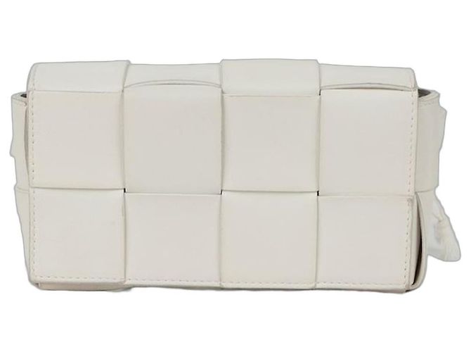 Bottega Veneta Cassette Gürteltasche Weiß