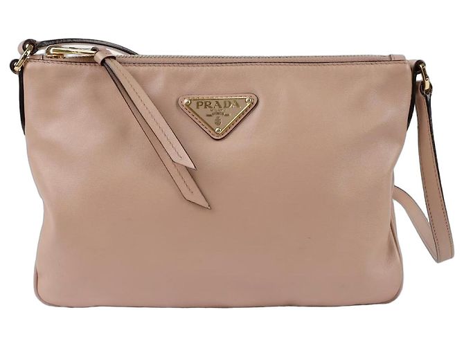 Prada Bolsa transversal de ombro Marrom