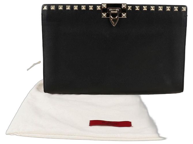 Valentino Pochette Rockstud Noir