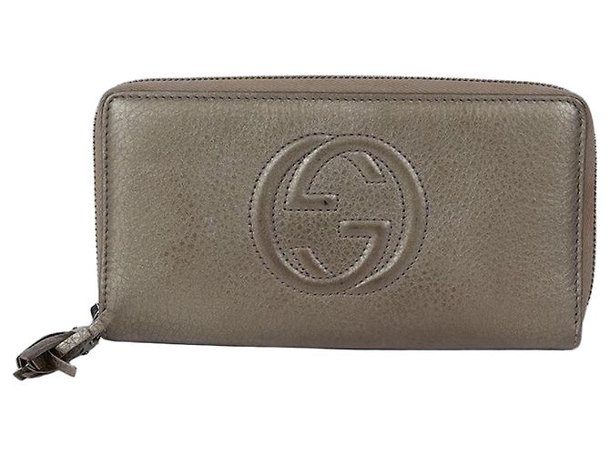 Gucci Soho Long Wallet Green