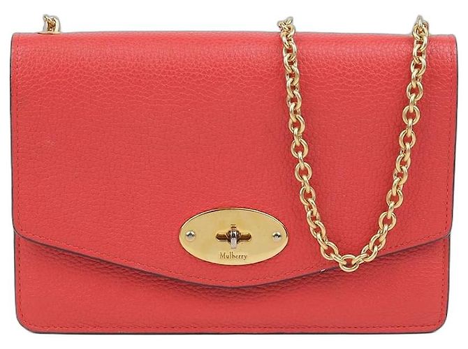 Mulberry Borsa a tracolla Dali Small Chain Rosso