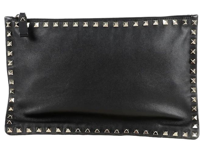 Valentino Clutch Rockstud Nero