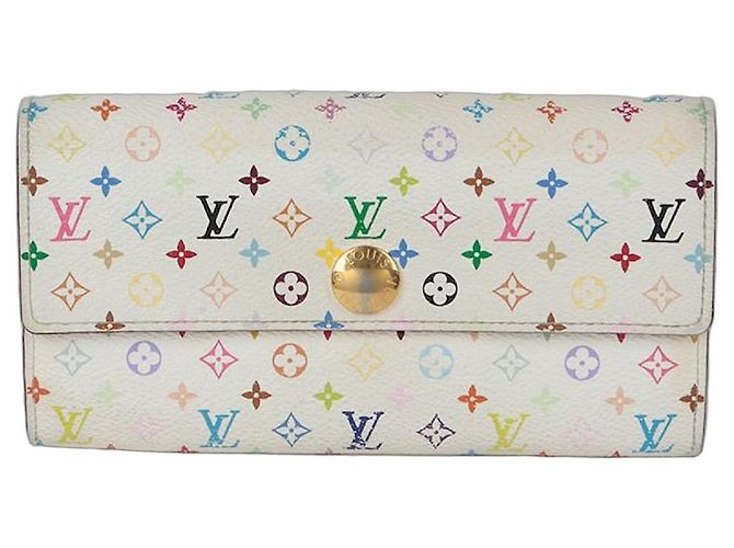Louis Vuitton Portafoglio Lungo Sara Bianco