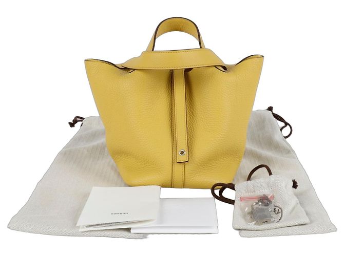 Hermès Picotin Lock Tote Bag Grün