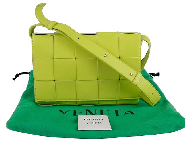 Bottega Veneta Borsa a Spalla e a Tracolla Cassette Verde
