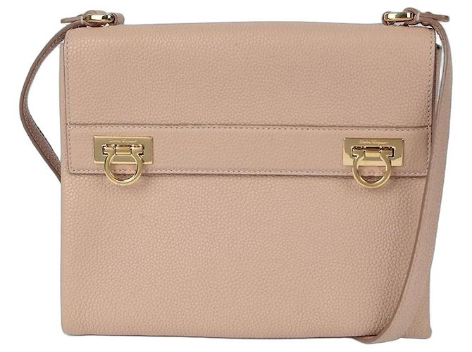 Salvatore Ferragamo Bolsa transversal Maia Rosa