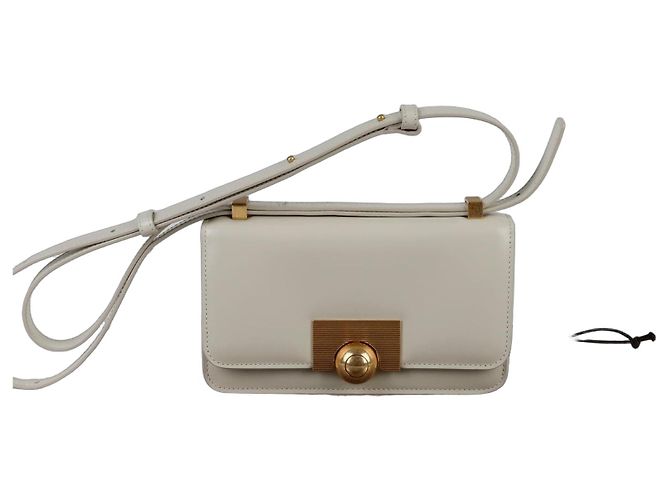 Bottega Veneta Klassische Mini Schulter- und Umhängetasche Weiß