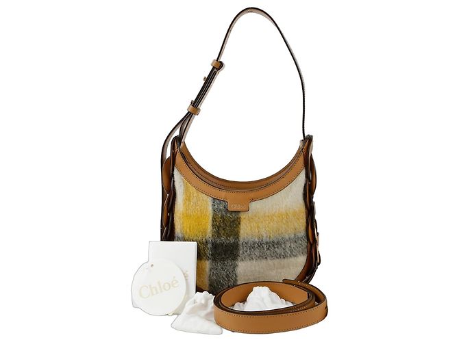 Chloé Borsa a spalla hobo Daryl Piccola Marrone