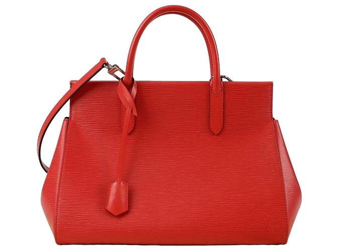 Louis Vuitton Mali MM Schultertasche Rot