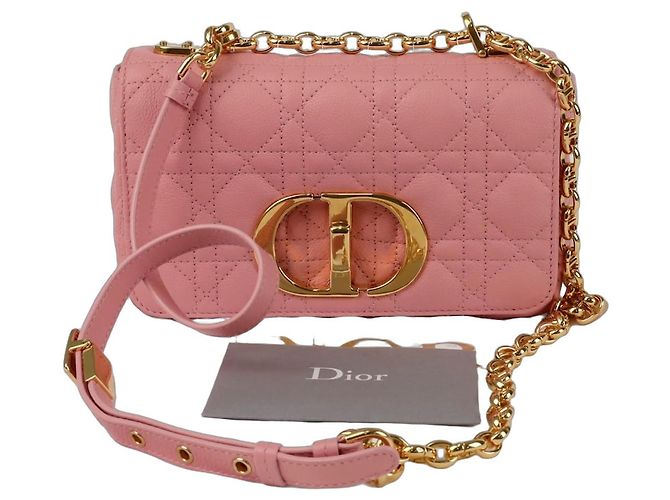 Dior Sac à épaule petit modèle Carousel Chain Rose