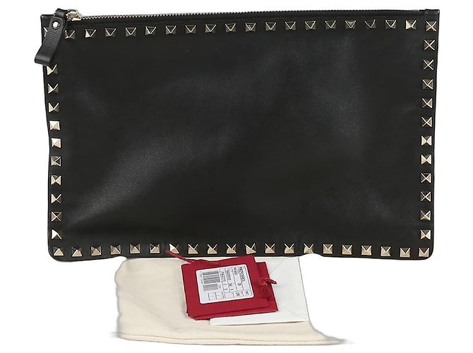 Valentino Pochette Rockstud Noir