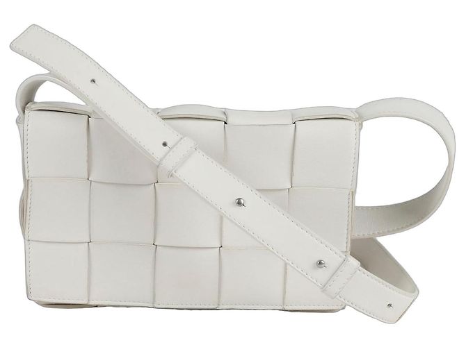 Bottega Veneta Borsa a tracolla Cassette Bianco