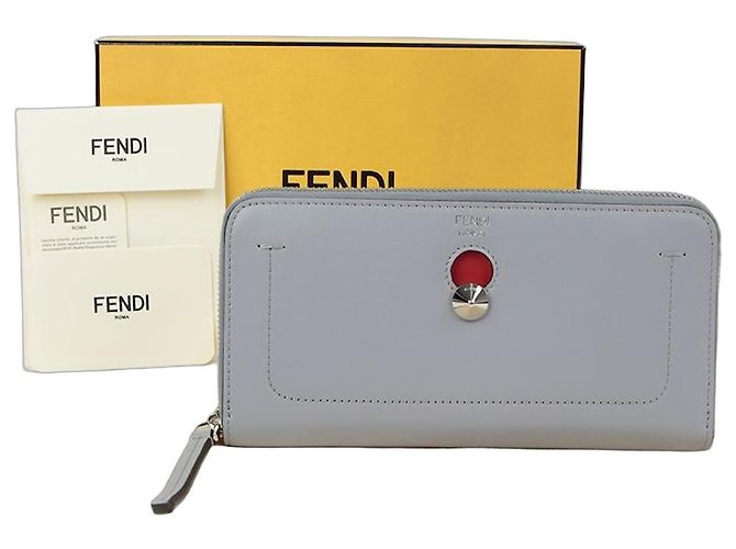 Fendi Long Wallet Blue