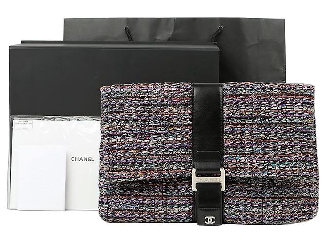 Chanel Clutch Flap Grip Multicolor