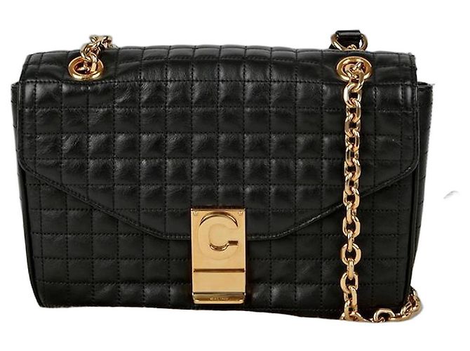 Céline Bolsa transversal média acolchoada