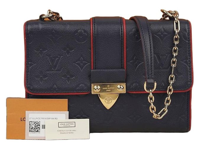 Louis Vuitton Bolsa transversal PM Bright Shiny Azul