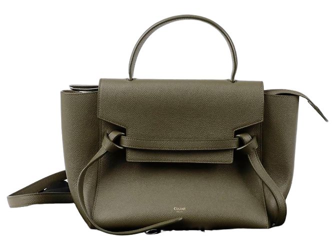 Céline Mini Sac à Épaule Vert