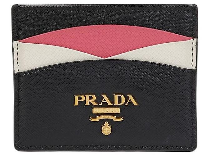 Prada Tarjetero sencillo Multicolor