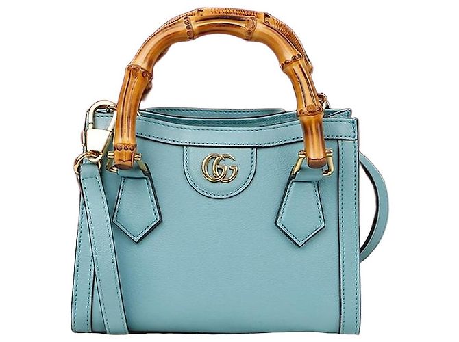 Gucci Diana Mini Tote Schultertasche Grün