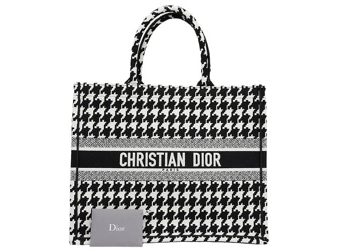 Book Tote Dior Grande Borsa Tote Book Nero