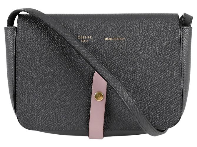 Céline Pochete Bolsa Transversal Marrom
